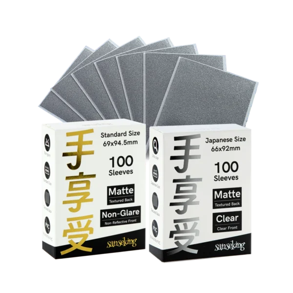 sansekingmatteoutersleevesforpokemon mtg yu gi oh cardsleeves66x92mm 69x94.5mmtcgcardprotectors 100pcs 1